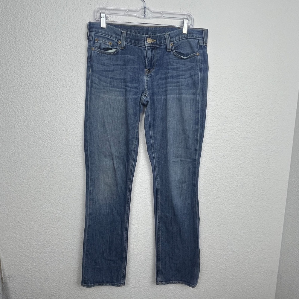 J Crew Matchstick Jeans Women 29 Blue Denim Cotton Medium Wash Casual Streetwear